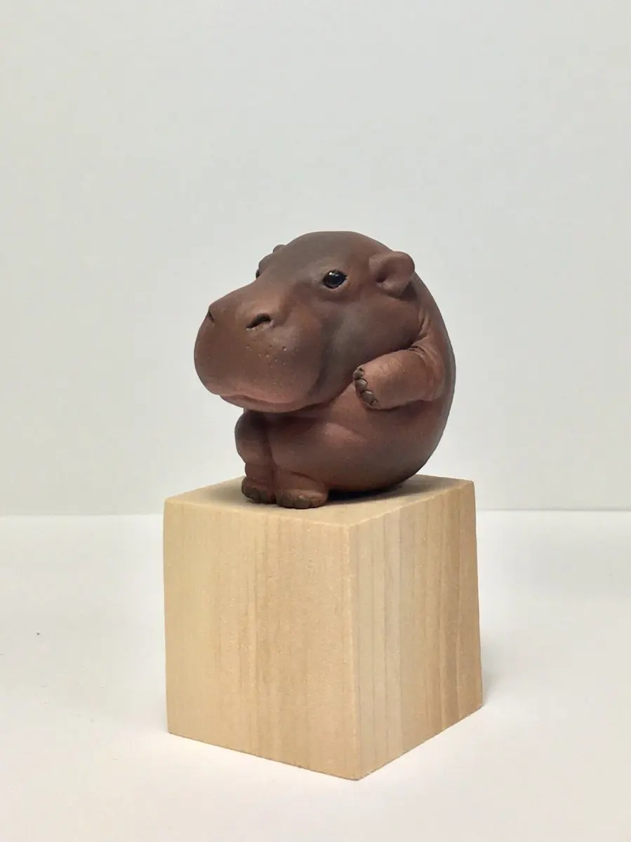

Resin Figure Kit Cute Little Hippos Unpainted Resin Bust Kit