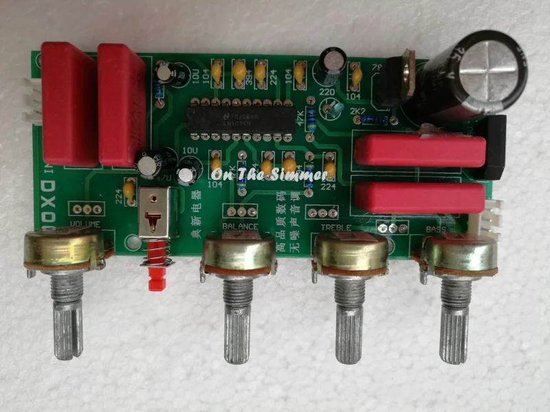 

LM1036 audio digital pre mixing board have a fever palette NICAM preamplifier square audio pronunciation