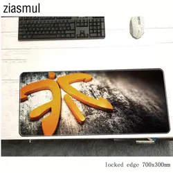 Горячая команда Fnatic Коврик для мыши 700x300x3 мм площадку для мышь Notbook компьютер коврик большой игровой padmouse геймер для ноутбука коврик для