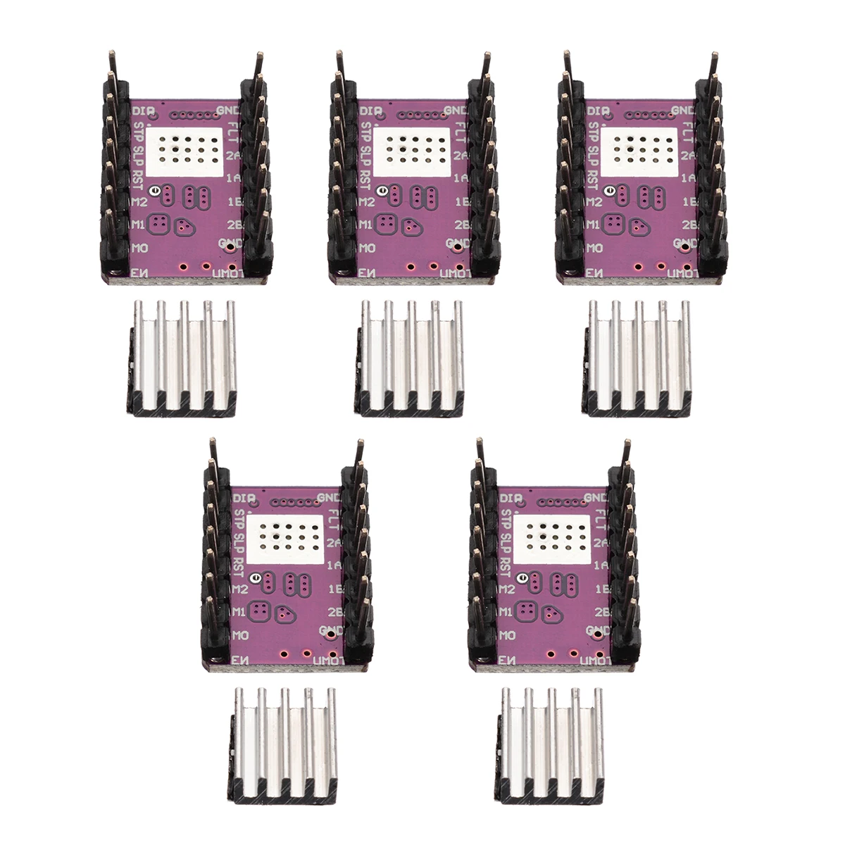 New 5 Set DRV8825 Stepper Motor Driver Module Stepstick Stepper Motor Driver For 3D Printer Accessories