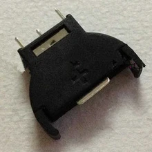 Свободный корабль 10 шт./лот Кнопки CR2032 держатель батареи в держатель батареи Вертикальной вертикальном