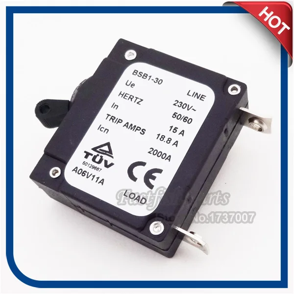 230V 15A в китайском генераторном выключателе 18.8A BSB1 30 2000A|breaker|breaker amp |