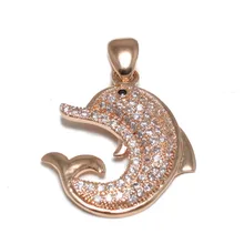 Модный мозаичный циркон кулон подарок на день Святого Валентина