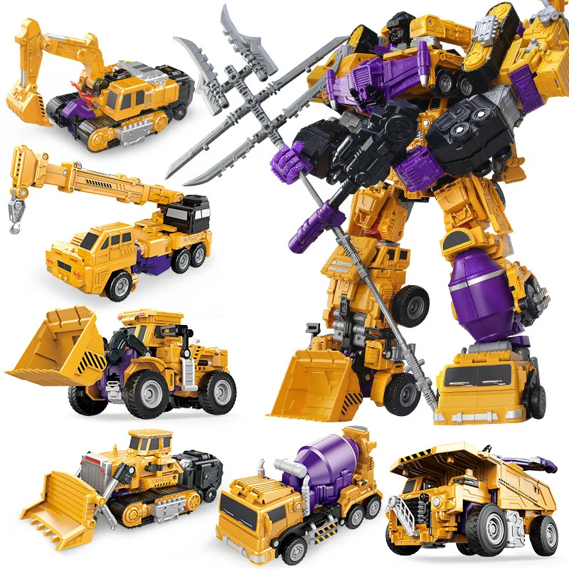 

Building Blocks Transformation Car Toy Deformation Car Turn Into Robot Vehicle Brick Model Action Figures Enlighten Kids toy