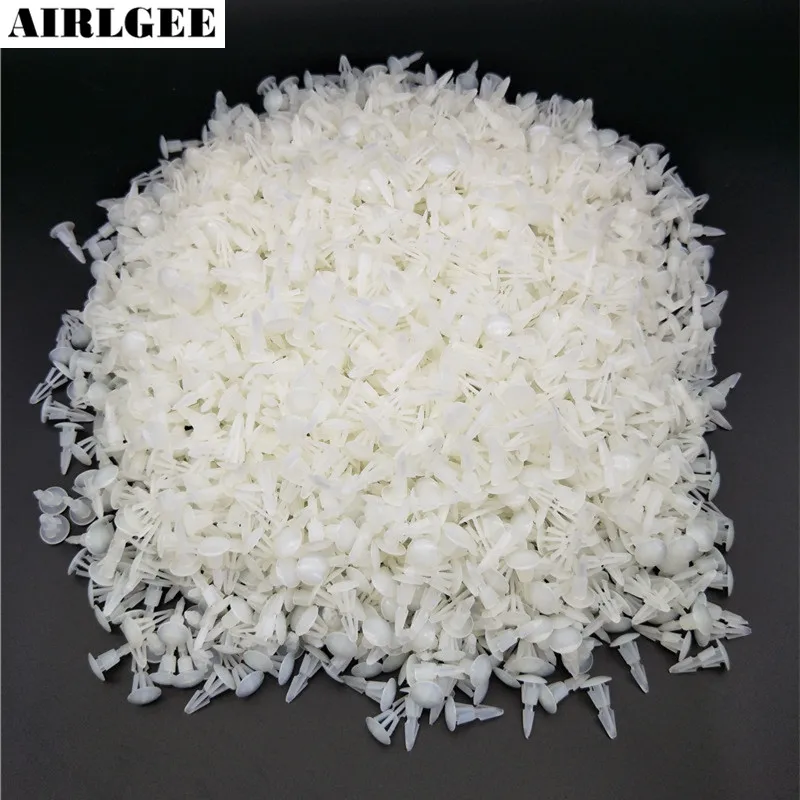 Rebites de Náilon Suporte do Espaçador do Pwb Pces Fixadores Plásticos Offwhite 5mm 2000