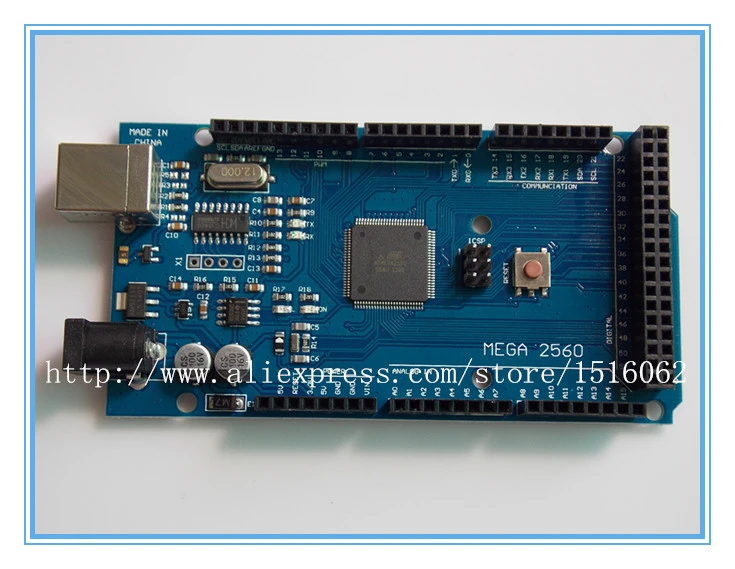 Vaorwne Mega 2560 R3 Mega2560 REV3 Board USB Cable Compatible for Atmega2560-16AU CH340G 