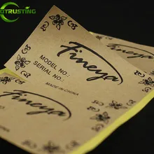 Leotrust 1000 шт пользовательские крафт бумажные стикеры индивидуальные бумажные крафт косметические бутылки банки подарочные сумки наклейки