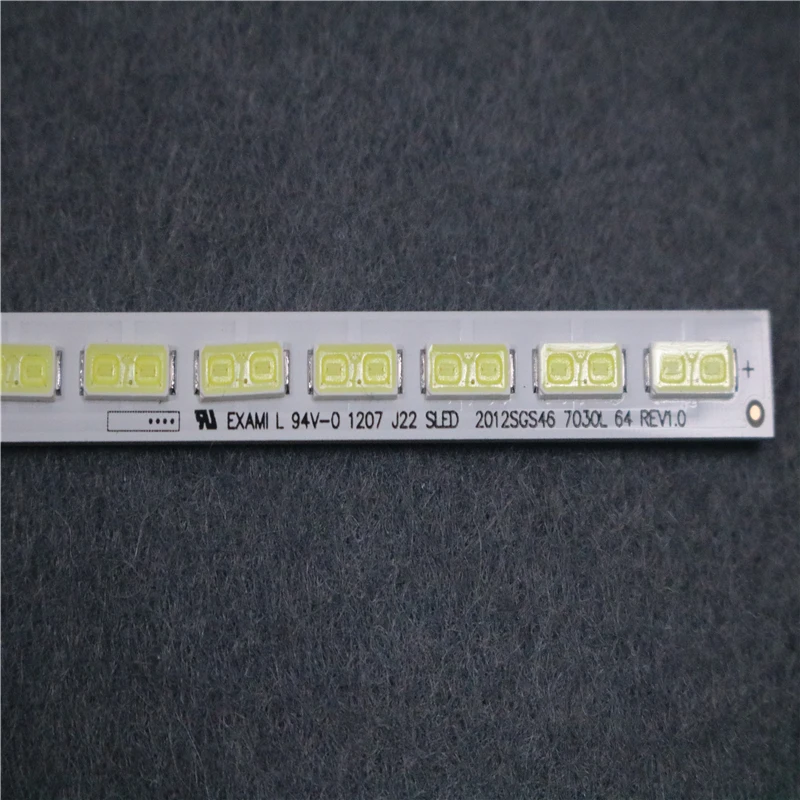 

LJ64-03495A LTA460HN05 46EL300C 46HL150C LED strip SLED 2012SGS46 7030L 64 REV1.0 1 Piece=64LED 570MM