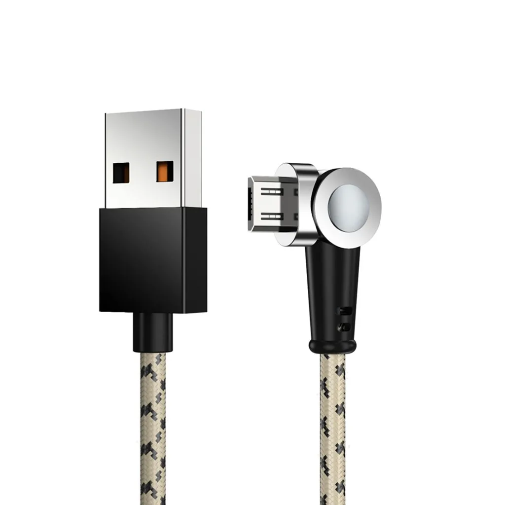 

180° Portable Magnetic Ring Quick Charging Cable High Efficiency Mini Data Cable#G20