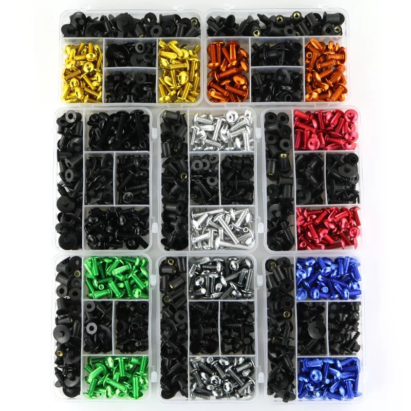 

M5 M6 Cowling Side Cover Screws For Kawasaki Versys650 Versys 650 2007UP Versys 1000 2012-2019 Complete Fairing Bolts Kit Nuts