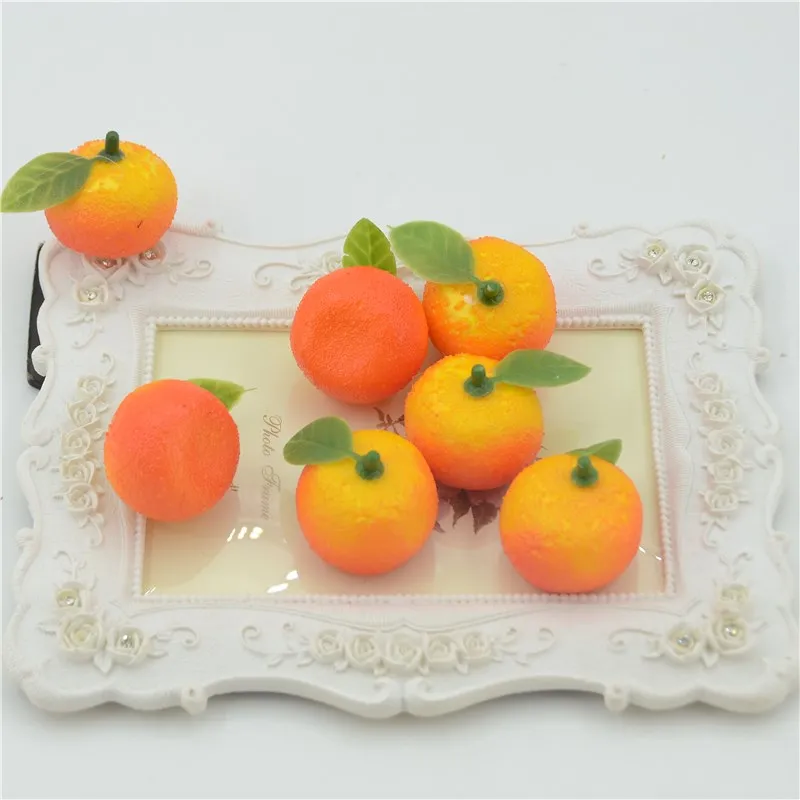 Orange Artificial Foam Fruits for Decoration