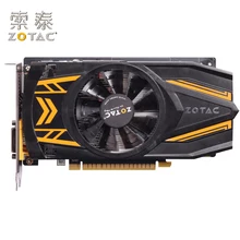Оригинальная видеокарта ZOTAC GeForce GTX 650Ti-1GD5 Thunder PC для видеокарт NVIDIA GTX600 GTX650Ti 128 бит, используемых GTX-650 Ti