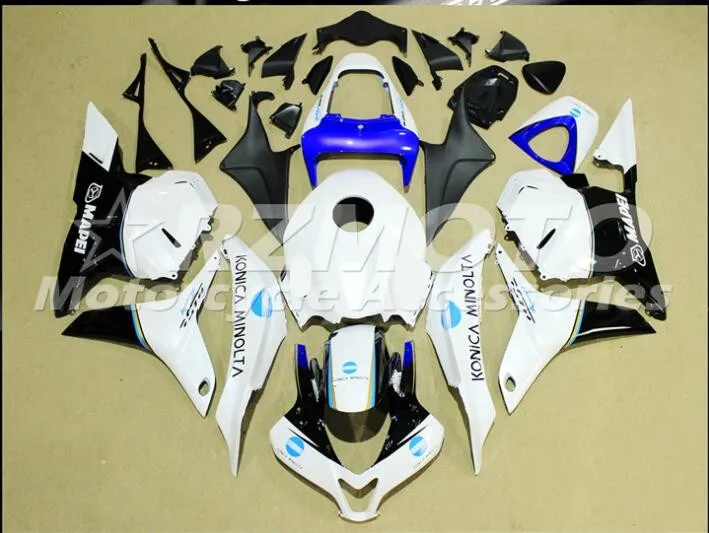 

ACE KITS New ABS Injection Fairings Kit Fit For HONDA CBR600RR F5 2009 2010 2012 CBR600RR F5 09 12 Black White D12