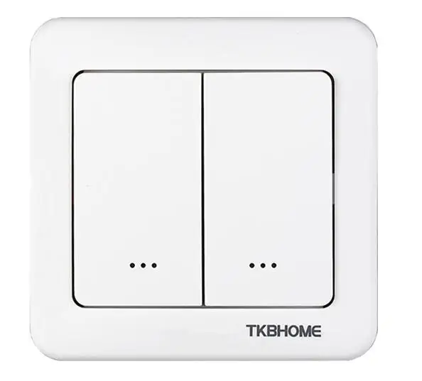 

Zwave Wireless Radio Frequency Controlled Z-Wave Dual paddle Wall Dimmer Switch TZ35D with 868.42MHz