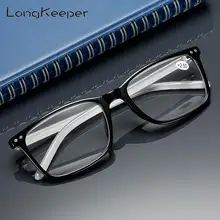 Longkeader, модные женские и мужские очки для чтения, ультралегкие ретро очки из смолы с прозрачными линзами, женские и мужские очки для чтения, очки для дальнозоркости