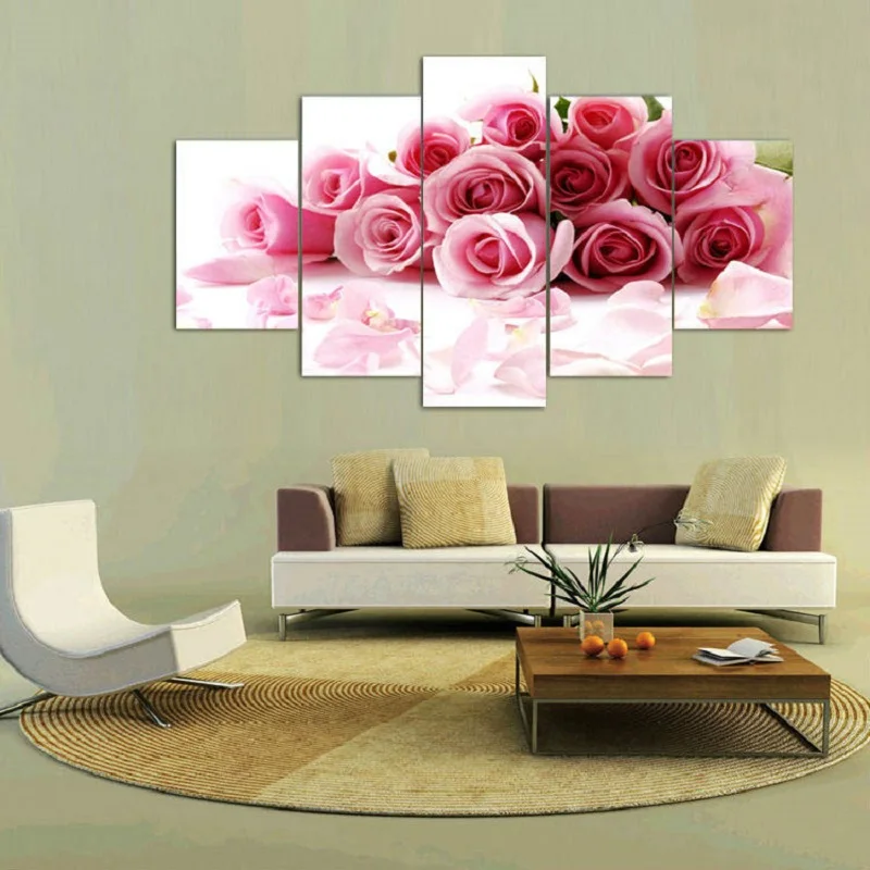 Moderna pittura di fiori acquista a poco prezzo moderna pittura di ... Pittura moderna pareti