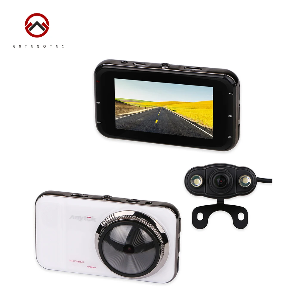 

Anytek A1H Car DVR Dash Cam Video Recorder Novatek 96655 Car DVR Dual Lens Full HD 1080P 170 degree WDR 3" Screen HDMI DVR