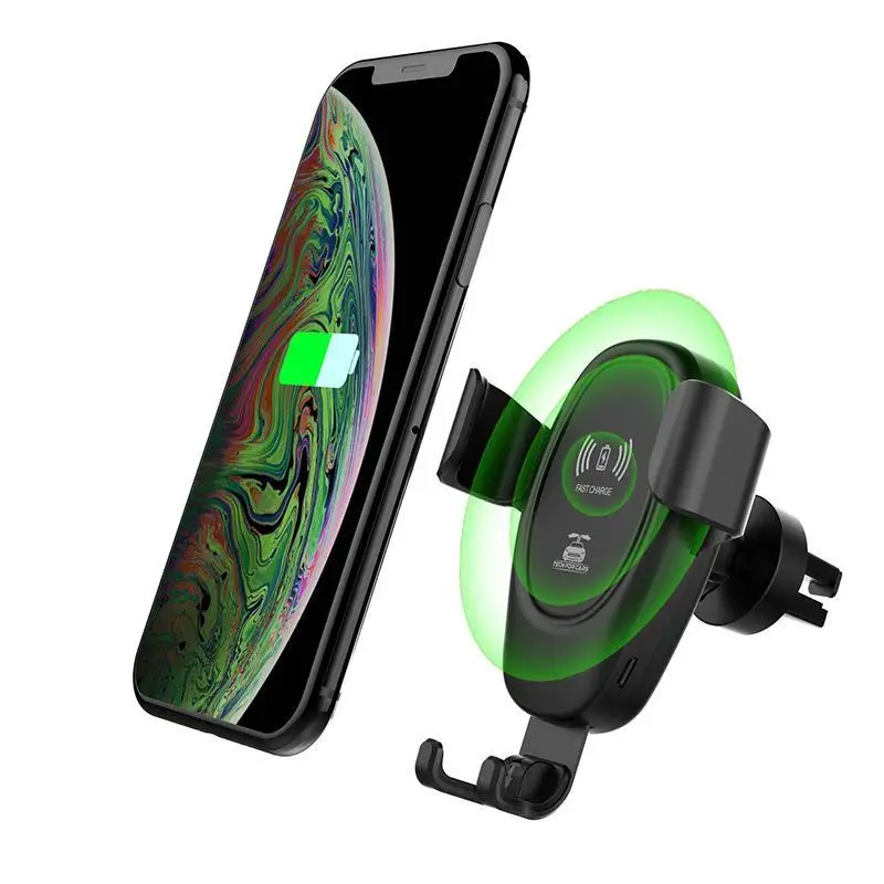 

Car Carry Cell Phone QI Charger Navigation Bracket Charger Fast Charger Iphone Wireless Charger Car Charger for Iphone 6 Charger