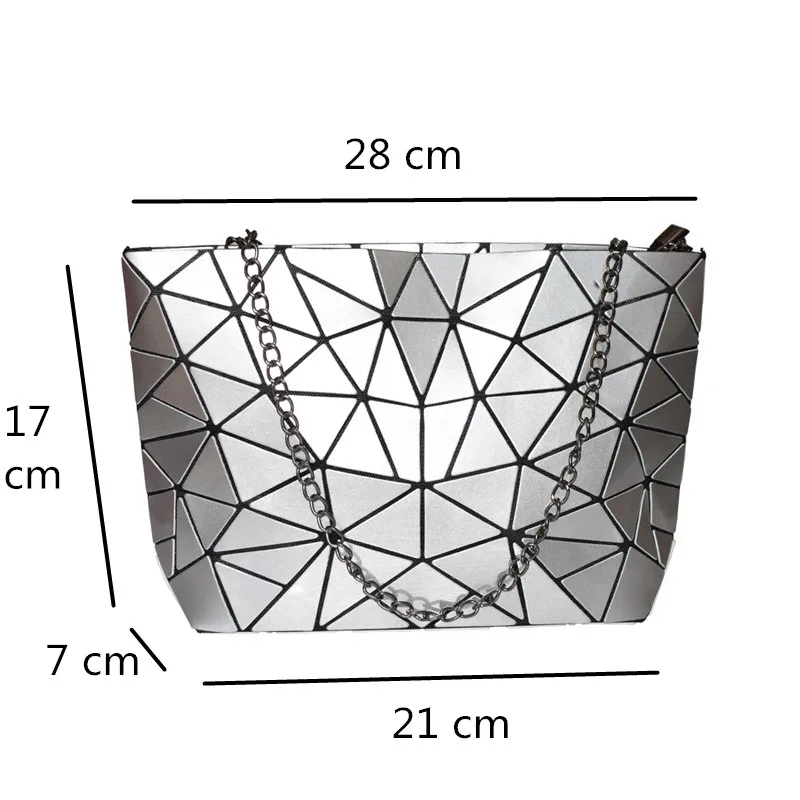 Горячая Распродажа, сумка Bao, складные модные сумки через плечо, зеркальные геометрические женские сумки с верхней ручкой, повседневные женские сумки-мессенджеры