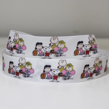 

50yards 7/8" 1" 1.5" 2" 3" 22mm 25mm 38mm 50mm 75mm dog family printed grosgrain ribbon for headband hair bow hair tie collar