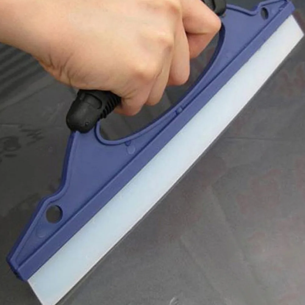 Universal Auto Car Water Wiper Scraper Blade ABS Rubber Vehicle
