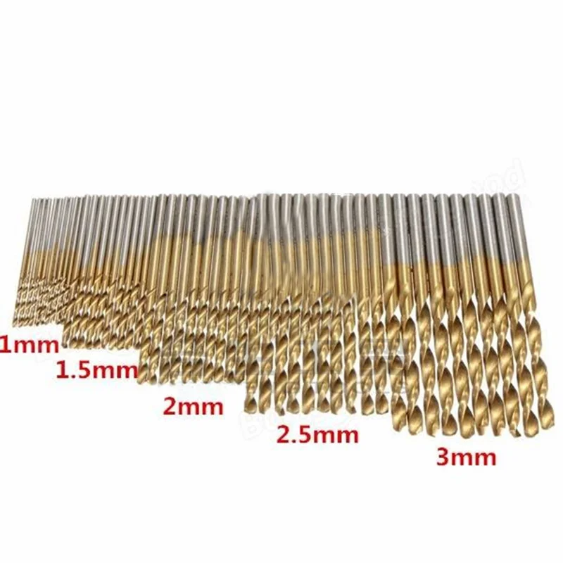 50pc Micro Hss Straight Shank Twist Drilling Bits Electrical Drill Twist Drill Bit 1mm-3mm Micro Rolson Model Craft Drill Bits 50pc Micro Hss Straight Shank Twist Drilling Bits Electrical Drill Twist Drill Bit 1mm-3mm Micro Rolson Model Craft Drill Bits