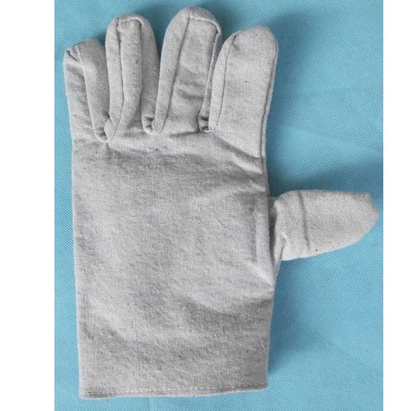 Высокотемпературные перчатки для барбекю 6 пар холщовые рабочие перчатки безопасные перчатки двойное уплотнение противоскользящая защита сварочный аппарат