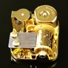 Handle Gold Clockwork Type Movements Parts DIY Music Box Music Movement Set 18 Tones Beautiful Melody Gift 3