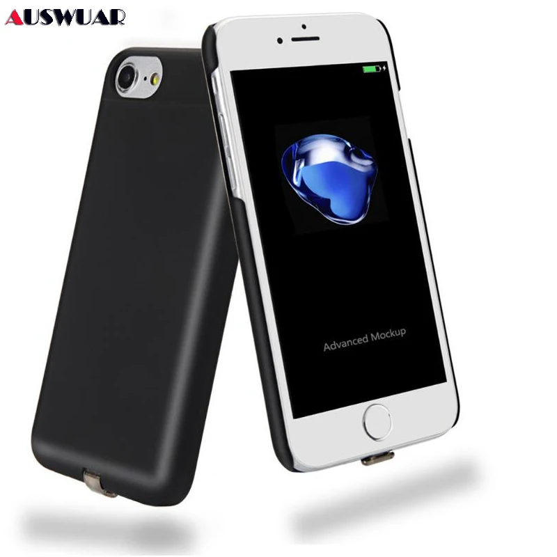 

QI Wireless Charger Receiver Case for iPhone 6 6S 7 Plus Wireless Charging Transmitter