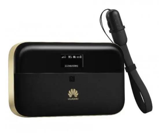 Разблокированный huawei WiFi 2 Pro E5885 E5885Ls-93a беспроводной мобильный Карманный Wi-Fi маршрутизатор с портом Ethernet 6400 мАч банк питания NFC