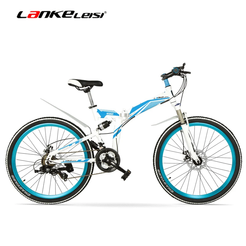 Perfect K660M 24/26 inch Folding MTB Bike,21 Speed folding bicycle,Lockable Fork,Front & Rear Suspension,Both Disc Brake, Mountain Bike 0 Perfect K660M 24/26 inch Folding MTB Bike,21 Speed folding bicycle,Lockable Fork,Front & Rear Suspension,Both Disc Brake, Mountain Bike 0