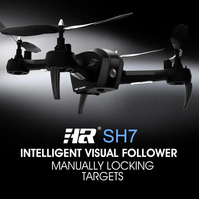 

1080P WIFI FPV HD Camera SH7 RC Drone RC Quadrocopter Set Height Hovering Geature Selfie Intelligent Follow Target 18 mins Play
