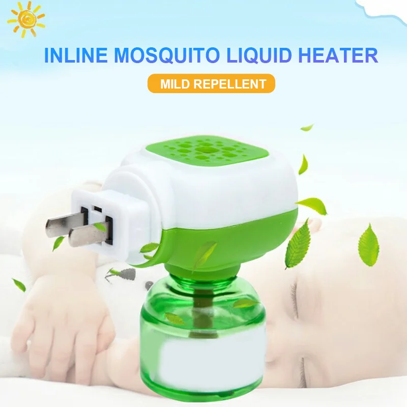 

Plug-In Electric Mosquito Repeller Mosquito Liquid Electric Sleep Safety Repellent Home Pest Control Insect Liquid Heater