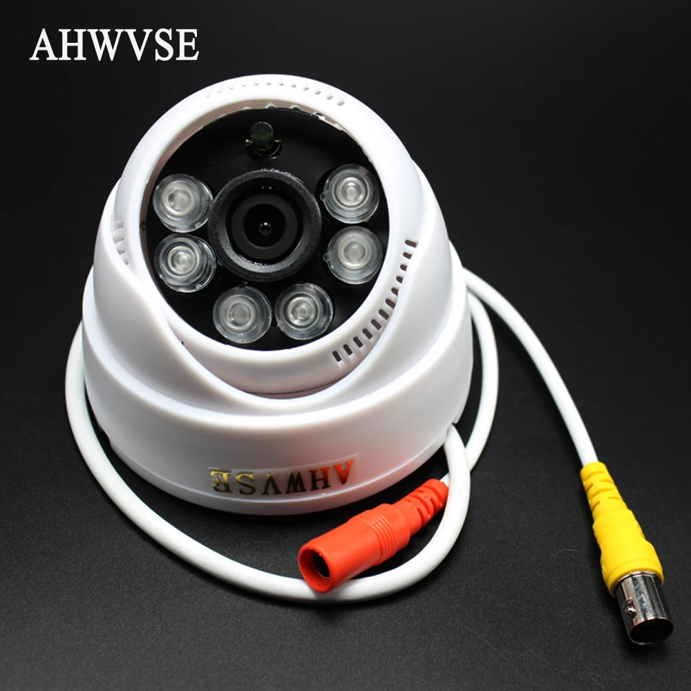 

AHWVSE Ultra Low Illumination AHDH 1080P AHD Camera CCTV IR Cut Filter Indoor IR Dome Mini Camera 960P 720P HD 1080P 3.6mm Lens