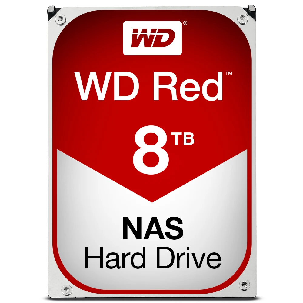 

Western Digital Red, 3.5", 8000 GB, 5400 RPM, Serial ATA III, 256 MB, HDD