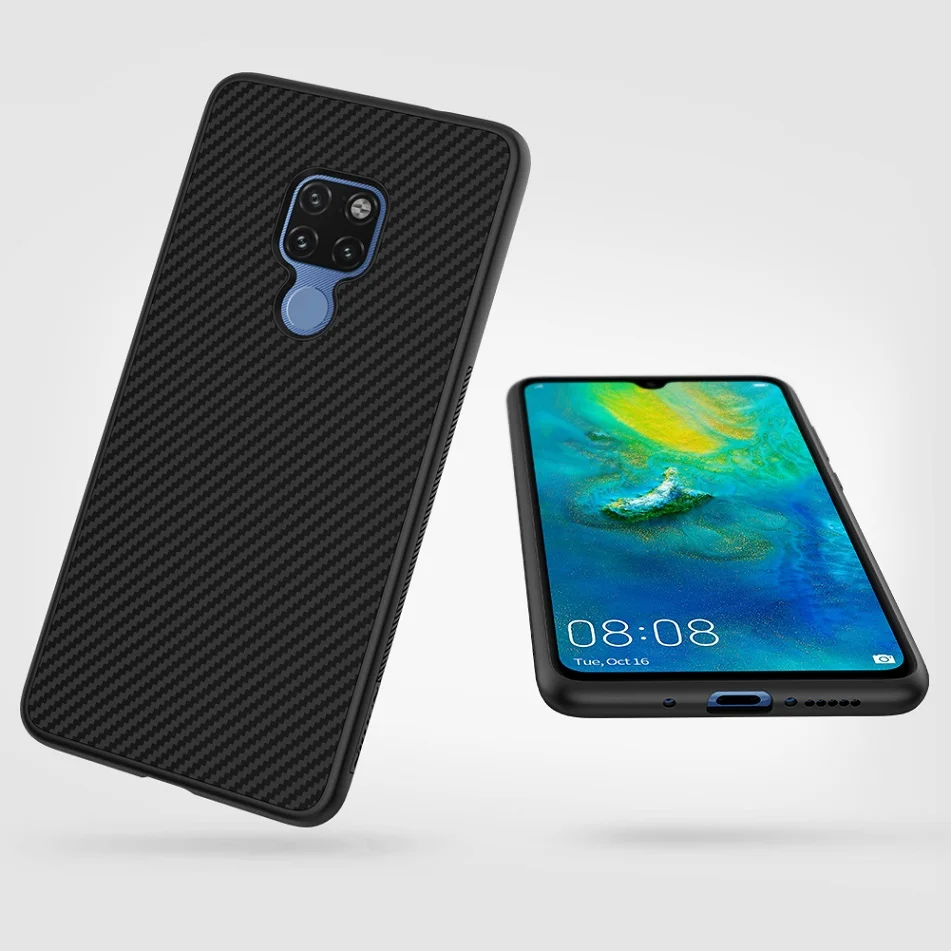 Чехол для Huawei Mate 20 Mate20 Pro Nillkin из синтетического волокна углеродный
