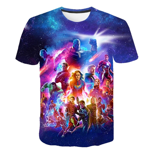 Summer  T-shirt Kids Boy Clothing Boys T shirt Clothes Captain America Batman Spiderman Superman T shirt 1