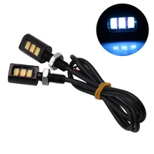 2 шт 12V 3W болт 5630 3SMD 3LED ФАРЫ для автомобиля мотоцикла номерного знака 7000~ 8000K