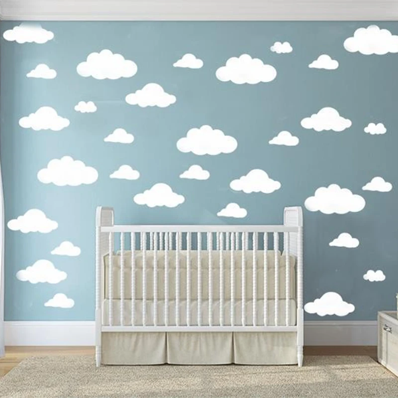 42 шт. виниловые наклейки на стену в виде облаков|Наклейки стену| |