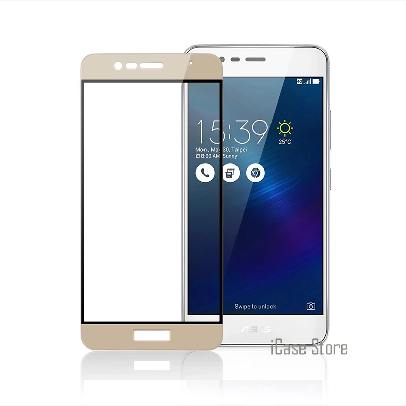 

Color Full Cover Screen Protector Tempered Glass For Asus Zenfone 3 Max ZC520TL ZE520KL Zoom ZE553KL Pegasus 3s Max ZC521TL Film