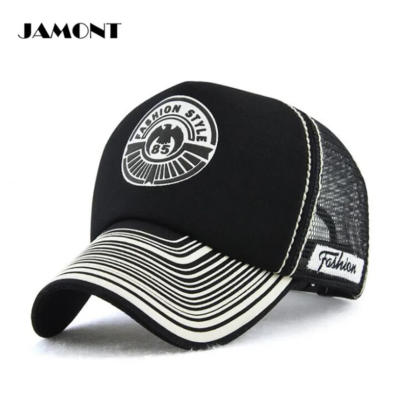 

JAMONT Summer Sunshade Hat Outdoor Sport Walking Hats Peaked Travel Golf Cap Breathable Mesh Caps For Man Women 4 Colors