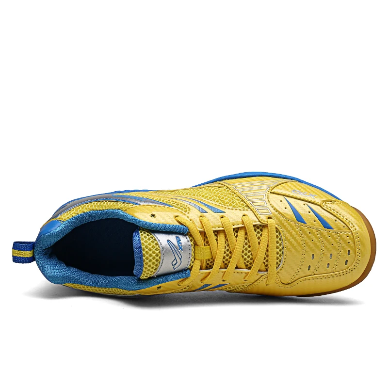 Высокое качество обувь для бадминтона Мужская Профессиональная тренировочная легкая дышащая Спортивная обувь скоростная спортивная обувь износостойкая Нескользящая теннисная обувь