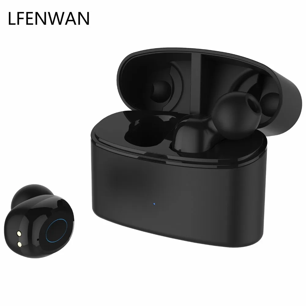 

Bluetooth 5.0 Intelligent noise reduction HiFi Wireless Waterproof Bluetooth headset in-ear Motion Bluetooth headset Magnetic ch