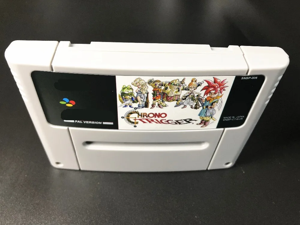 

Chrono Trigger English-PAL version 16 bit 46 pins video games !
