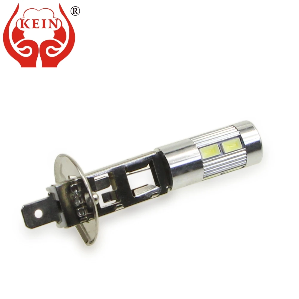 

KEIN 4PCS H1 led 5630 10smd 12v Auto High Power Fog light DRL Daytime Running day driving External H1 lamp light source car bulb