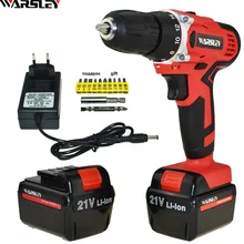 21v Rechargeable Screwdriver Cordless Drill Power Tools Hand Electric Drill Cordless Batteries Screwdriver Mini Battery Drill drill screwdriver energomash du 21400