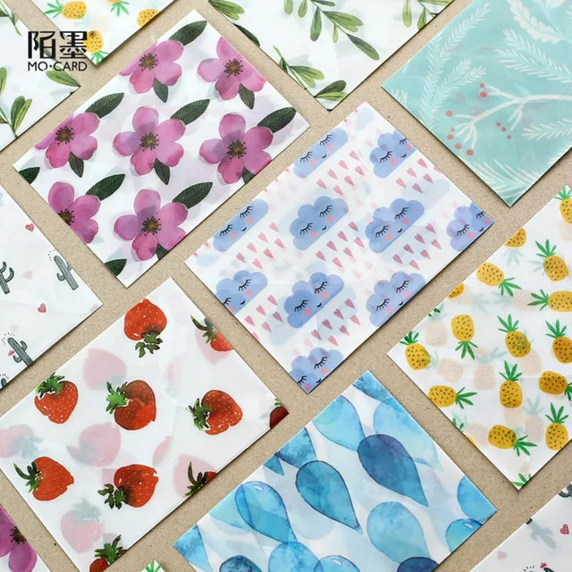 

3 pcs/lot Kawaii Handmade Sulfuric Paper Envelope Creative Thanksgiving Gift Card Greeting Card For Postcard Letter Paper