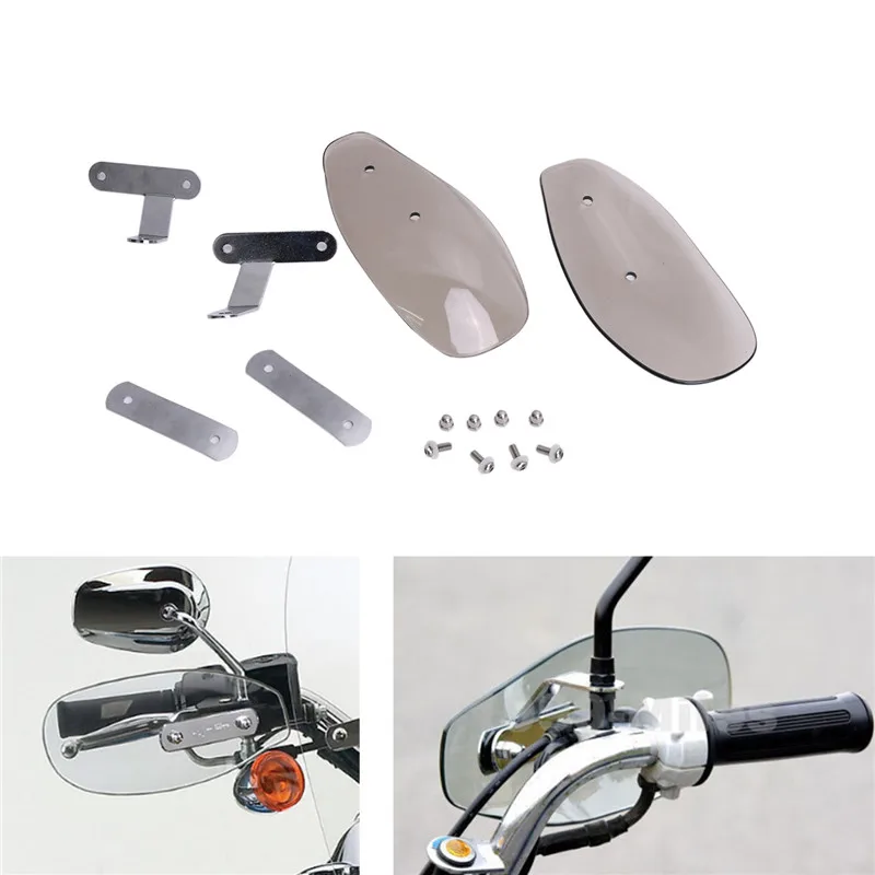 

Universal Hand Guard Wind Deflector Motorcycle Scooter Windshield For Harley Sportster Yamaha Kawasaki Honda Suzuki Windscreen