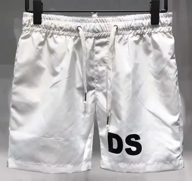 

DSENQI Board Shorts Men Breathable Sport Solid Color Elastic Waist DSQ Beach Shorts K1120