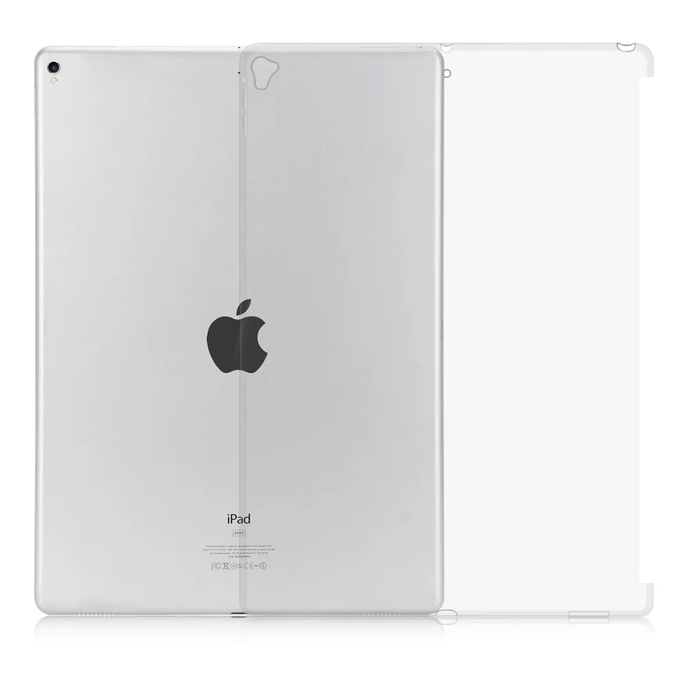 Коув для iPad Pro 12.9i / Силиконовые чехлы мягкая задняя крышка для iPad 12,9 дюймов подходит с Умной клавиатурой чехол противоударный чехол